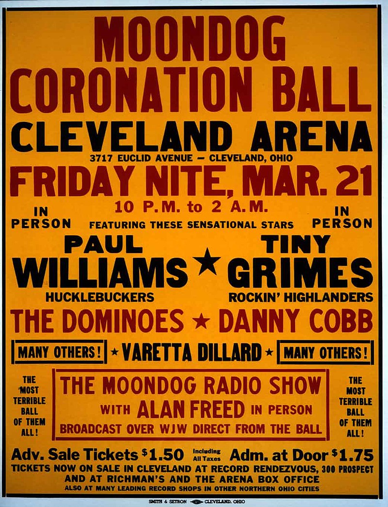 70 Years Ago Today – First Rock Concert ‘Moondog Coronation Ball’ Held In Cleveland, But Shut Down After One Song