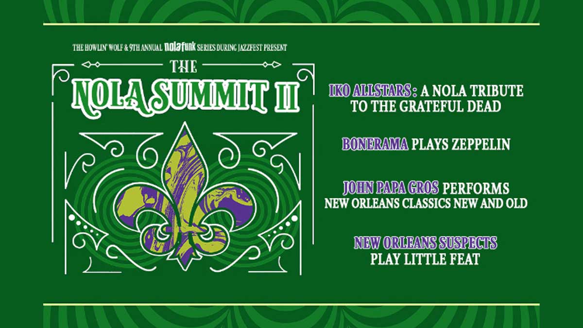 NOLA Summit Returns To Howlin Wolf With NOLA Suspects, John “Papa” Gros and The Iko All-Stars (SHOW REVIEW)