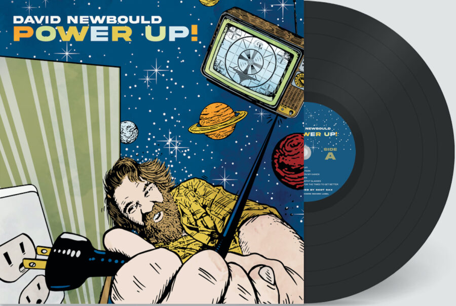 SONG PREMIERE: David Newbould Drops Fiery Blues Tanked Rocker “Power Up”