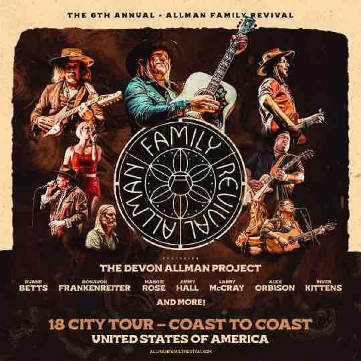 Devon Allman Announces Sixth Annual Allman Family Revival Tour