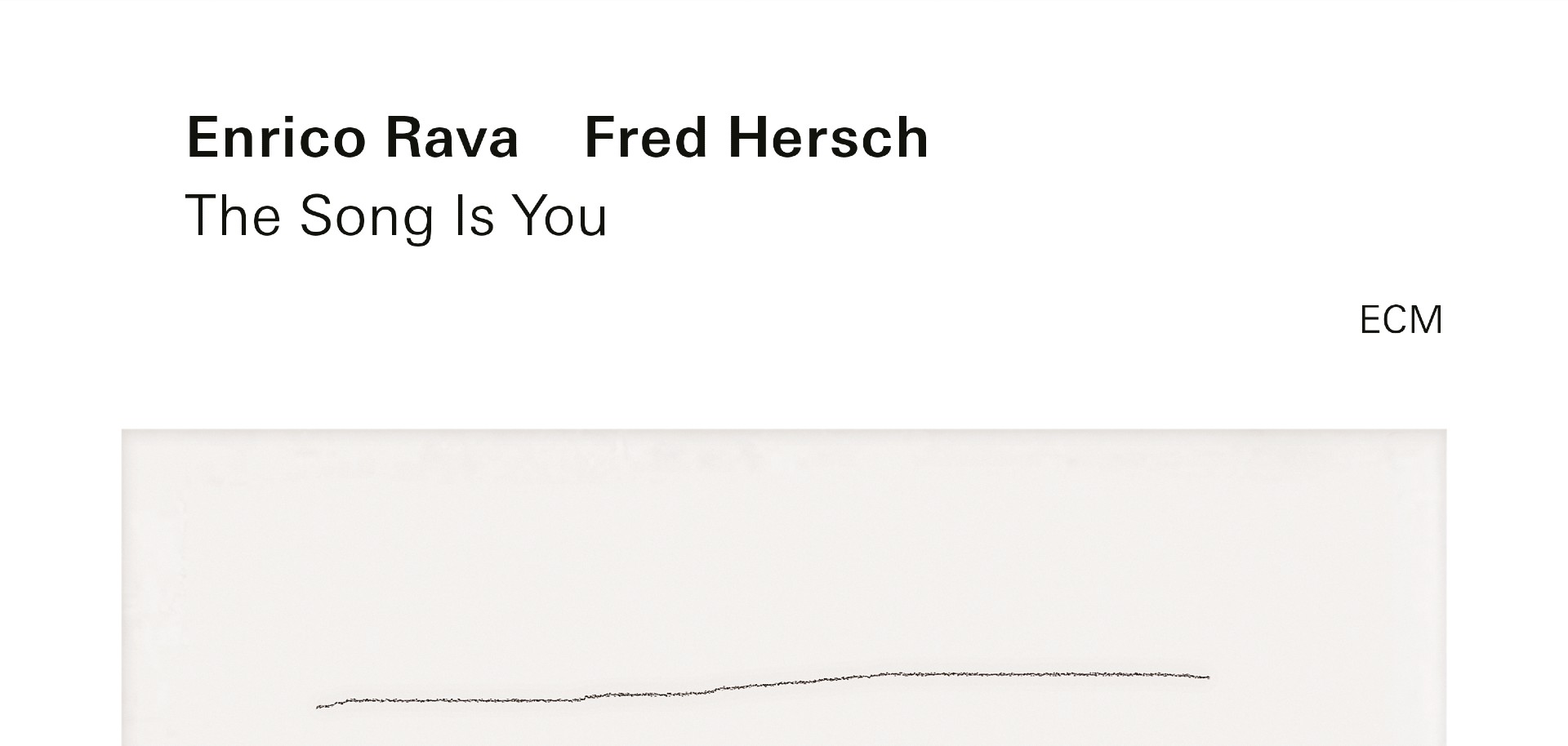 独LP Enrico Rava / Fred Hersch The Song Is You ECM2746 ECM Records /00260 2746.jpeg?w=640