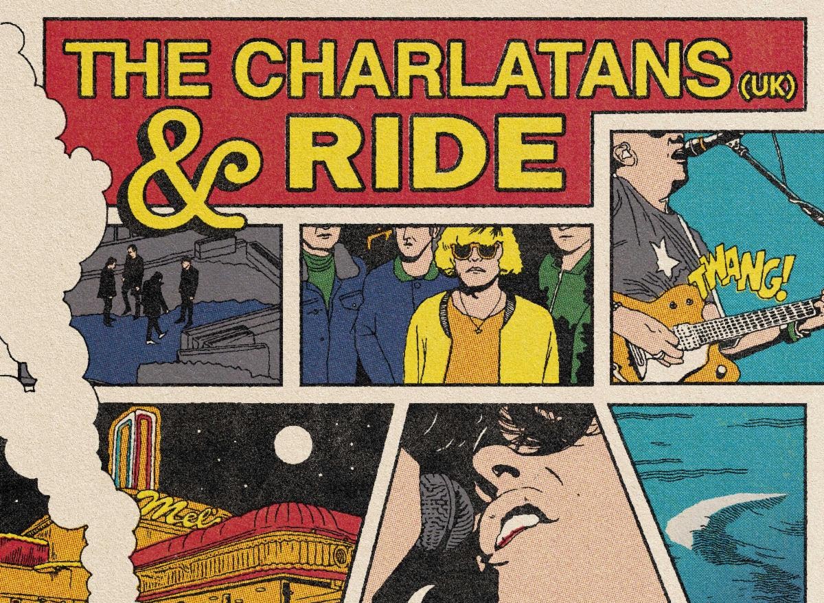 The Charlatans and Ride Kick Off Co-Headlining Tour In NYC