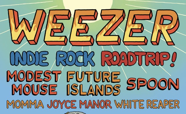 Weezer Announce 30 City Indie Rock Roadtrip With Modest Mouse, Spoon, Future Islands, Joyce Manor, White Reaper & Momma On Selected Dates