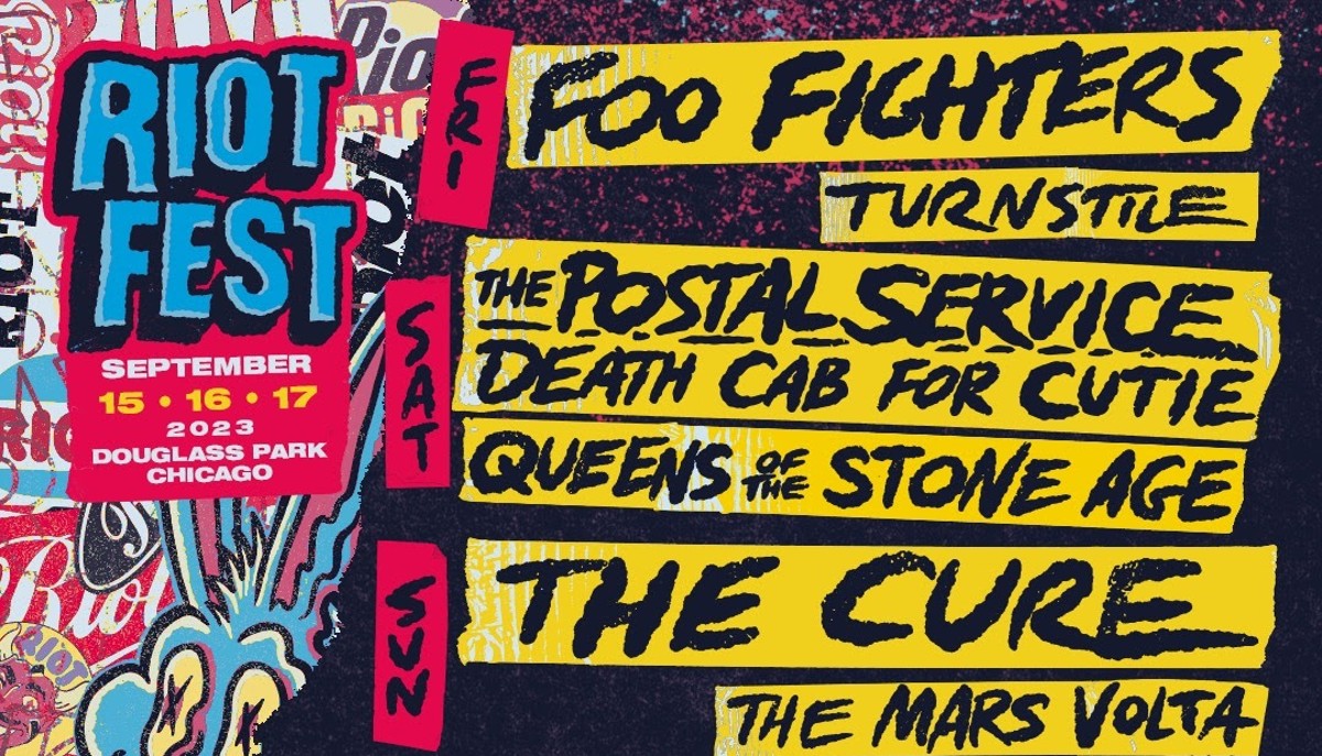 Foo Fighters, The Cure, The Postal Service, Queens of The Stone Age Lead Stacked Riot Fest 2023 Lineup