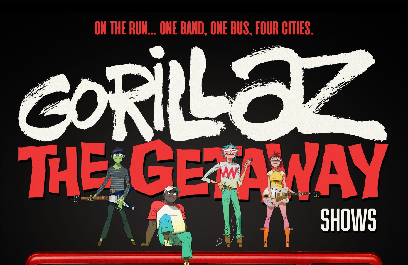 Gorillaz Announce ‘The Getaway’ Shows With KAYTRANADA, Lil Yachty & Remi Wolf