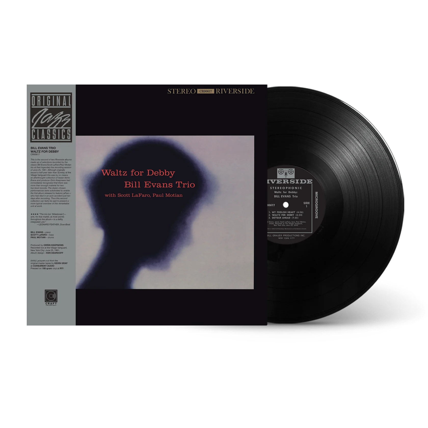 Craft Recordings Gives Bill Evans Trio s Waltz For Debby Vinyl craft-recordings-gives-bill-evans-trio-s-waltz-for-debby-vinyl
