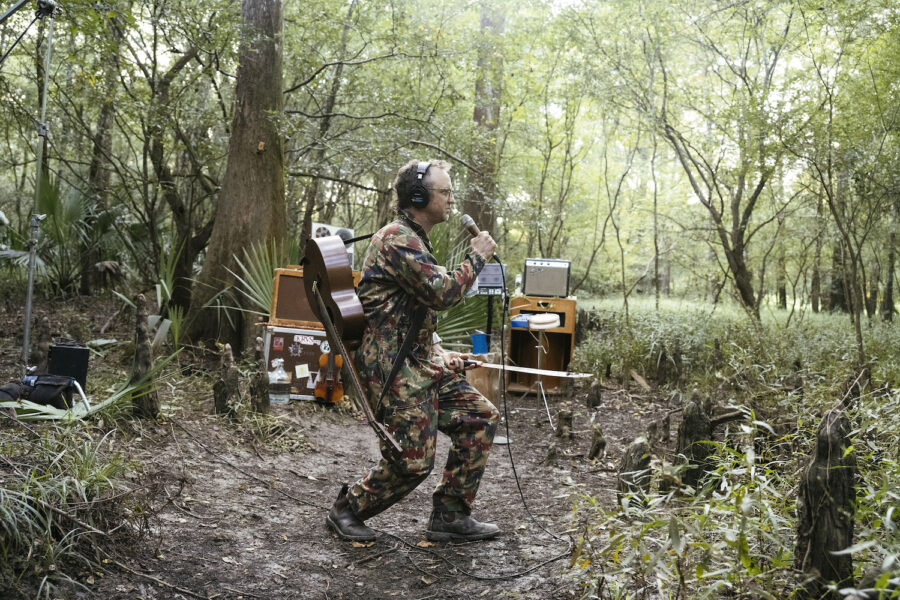 VIDEO PREMIERE: Louis Michot (Lost Bayou Ramblers) Lays Down Cajun-infused Swamp-rap with Dickie Landry on “Boscoyo Fleaux”