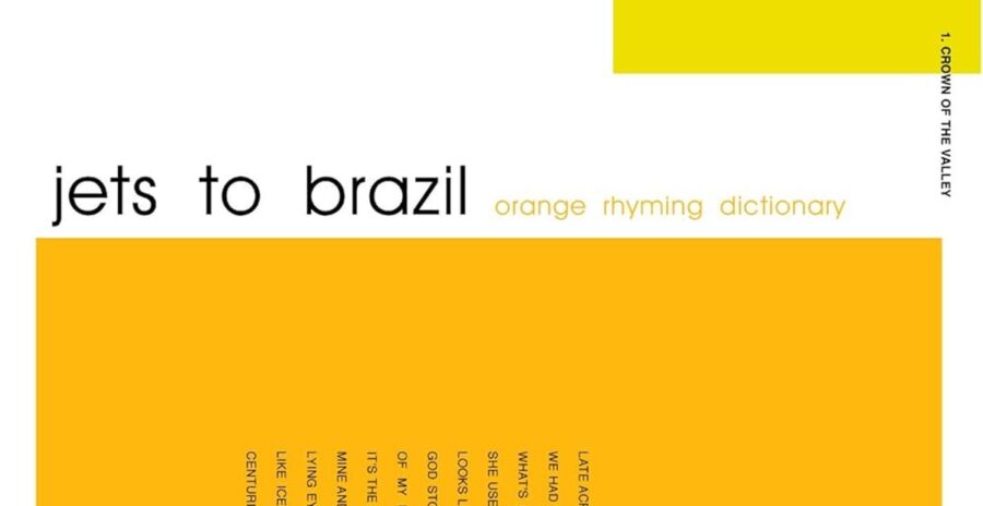 25 Years Later: Blake Schwarzenbach Shifts From Jawbreaker To Jets To Brazil With Convincing Debut ‘Orange Rhyming Dictionary’