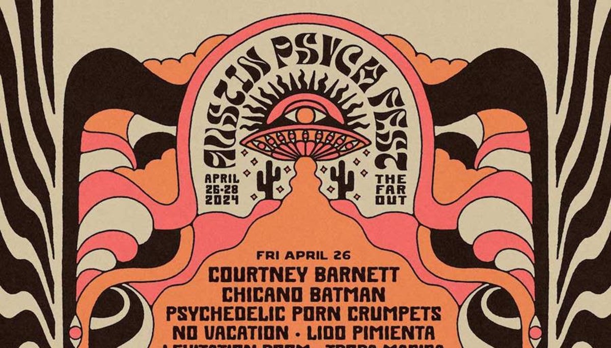 Courtney Barnett, Black Angels, All Them Witches, Chicano Batman Lead 2024 Austin Psych Fest Lineup