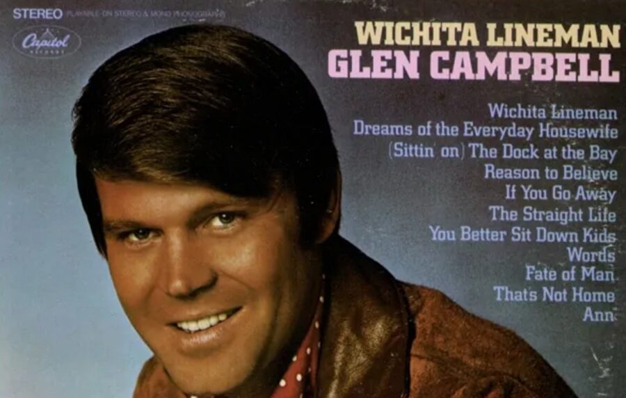 55 Years Ago Today – Glen Campbell Hits Number One On Album Charts With ‘Wichita Lineman’