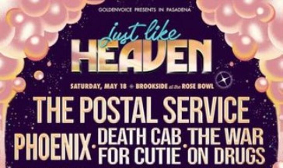 The Postal Service, Death Cab For Cutie, The War on Drugs, Phoenix Top 2024 Just Like Heaven Festival Lineup