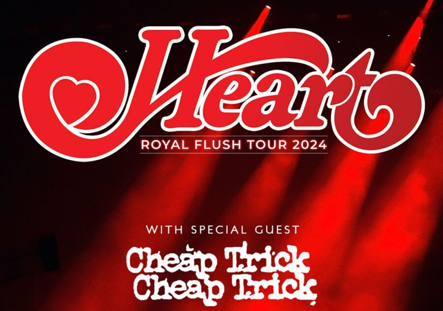 Heart Announces Royal Flush Tour 2024 With Cheap Trick