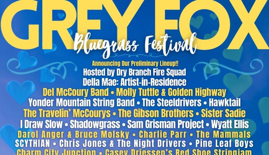 Del McCoury Band, Molly Tuttle & Golden Highway, Yonder Mountain String Band Top Grey Fox Bluegrass Festival Lineup