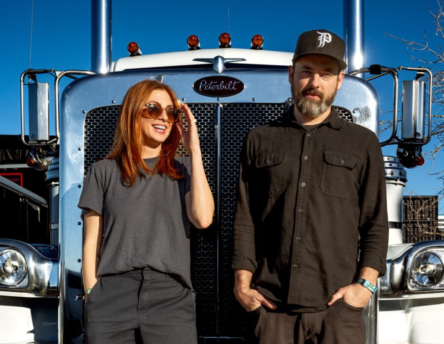 Phantogram Up Close & Candid At The 2024 Innings Festival