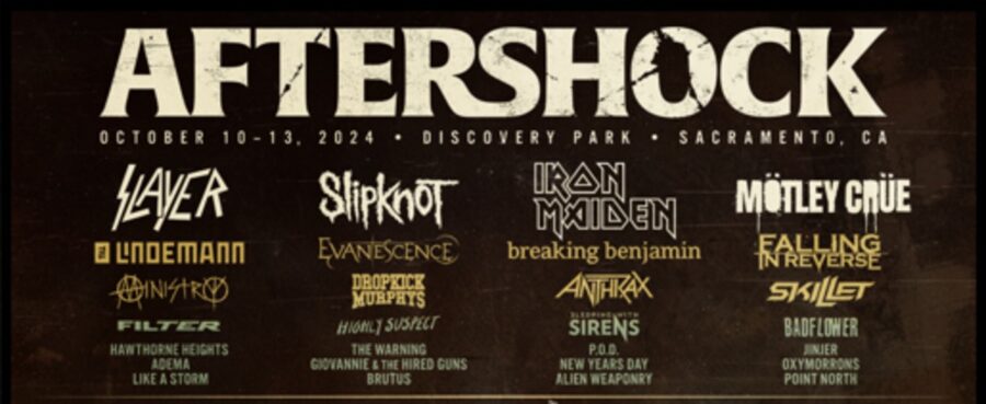 Slayer, Pantera, Iron Maiden, Judas Priest, Slipknot Lead Stacked Aftershock Festival Lineup