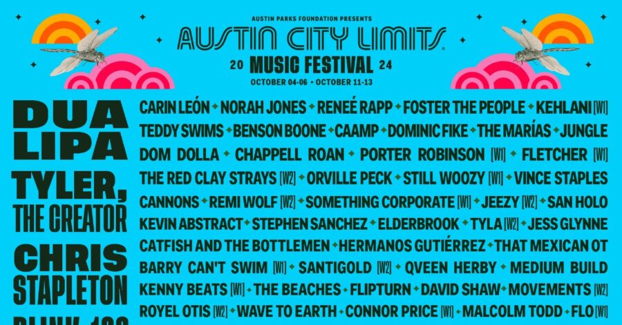 Dua Lipa, Tyler, The Creator, Chris Stapleton Lead 2024 Austin City Limits Music Festival Lineup