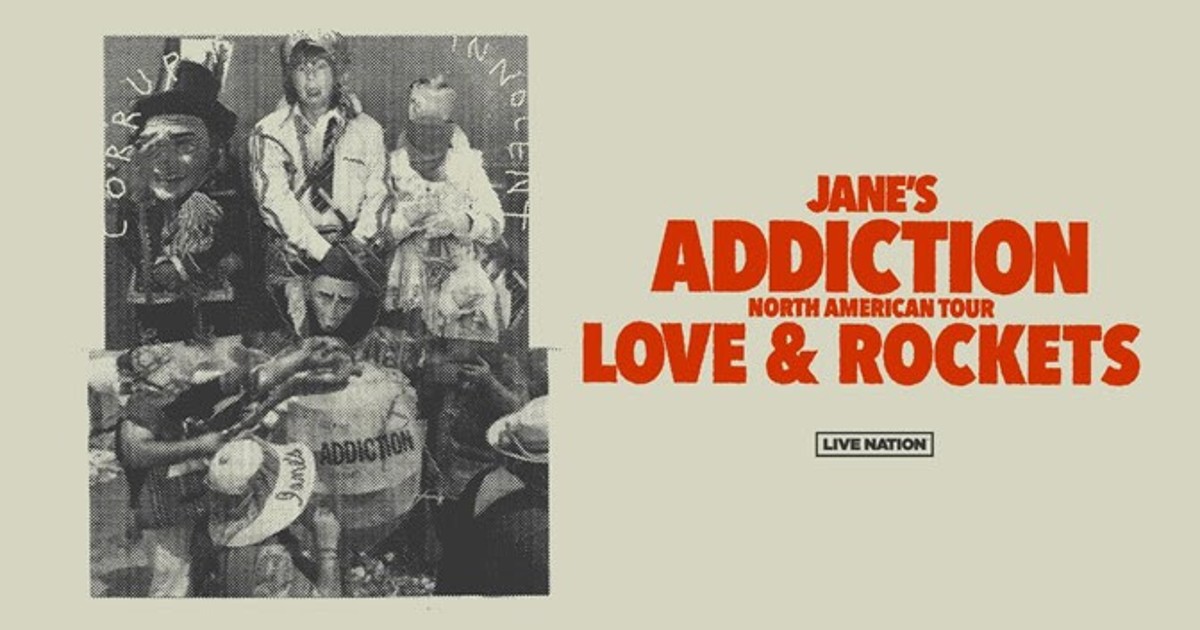 Original Jane’s Addiction & Love and Rockets Announce 2024 Co-Headline Tour
