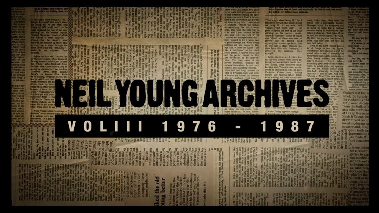 neil young archives vol.Ⅲ (1976-1987) Neil Young - Neil Young Archives Vol. III (1976 - 1987
