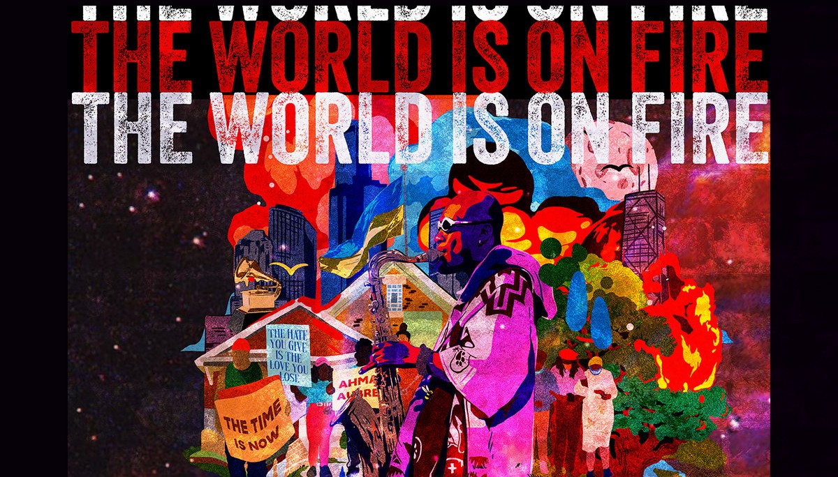 Spiritual Jazz Shapeshifters Isaiah Collier & The Chosen Few Take Final Bow Via Socio-Political ‘The World Is On Fire’ (ALBUM REVIEW)