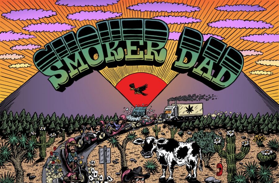Smoker Dad Steams Up Guitar Rich Southern Rock Sounds On ‘Hotdog Highway’ (ALBUM REVIEW)