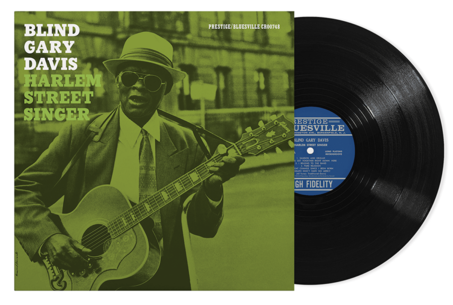 ‘Harlem Street Singer’ Vinyl Reissue Captues Blues-folk Great Blind Gary Davis at Creative Peak (ALBUM REVIEW)