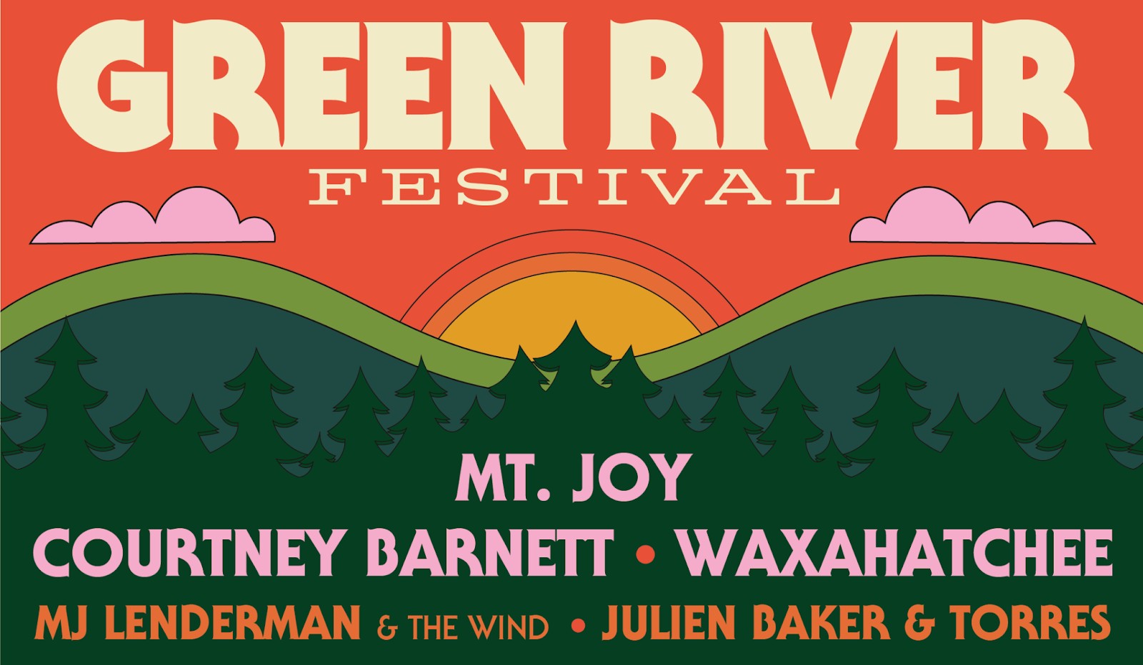 Mt Joy, Courtney Barnett, MJ Lenderman, Julien Baker Lead 2025 Green River Festival