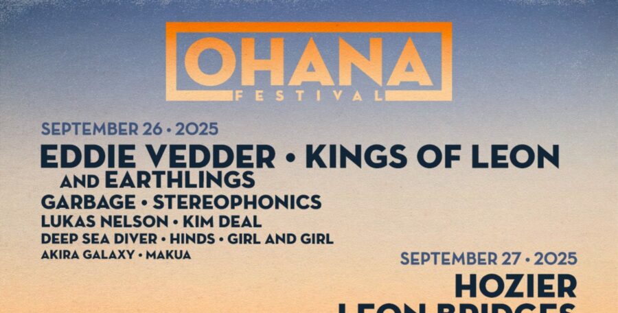 Eddie Vedder and Earthlings, Green Day, Wet Leg Lead 2025 Ohana Festival Lineup