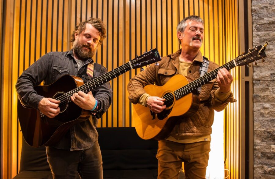 VIDEO PREMIERE: Larry Keel and Jon Stickley Breathe Fresh Flatpicking Life Into Bluegrass-Folk Classic “Pioneers”