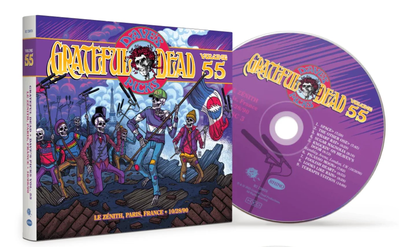 Grateful Dead: Dave's Picks Volume 55 ② Dave's Picks Volume 55 Album Art : r/gratefuldead