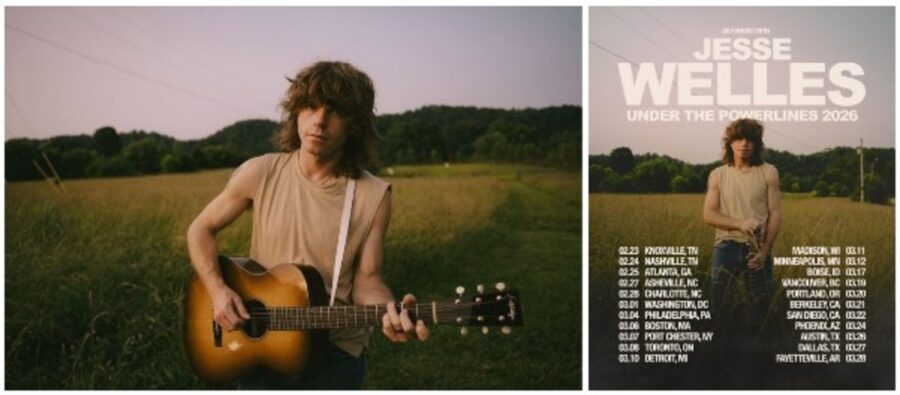Jesse Welles Announces “Under The Powerlines” 2026 Tour