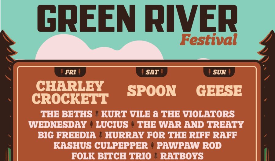 Charley Crockett, Spoon, Geese, Wednesday Lead 2026 Green River Festival