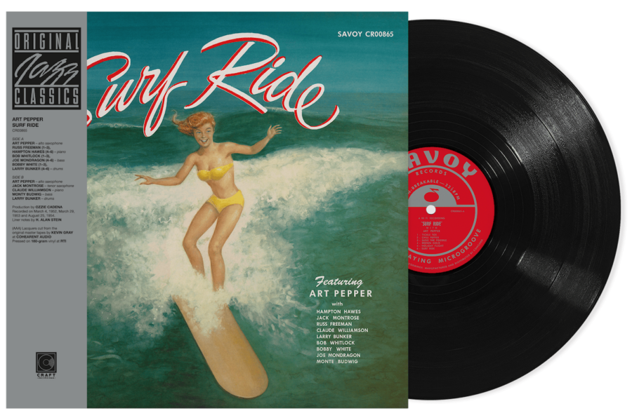 Art Pepper’s West Coast Jazz Classic ‘Surf Ride’ Receives Vinyl Reissue (ALBUM REVIEW)