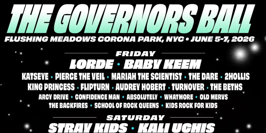 New York City’s Governors Ball Announces 2026 Lineup With Lorde, A$AP Rocky, Baby Keem, Stray Kids & More