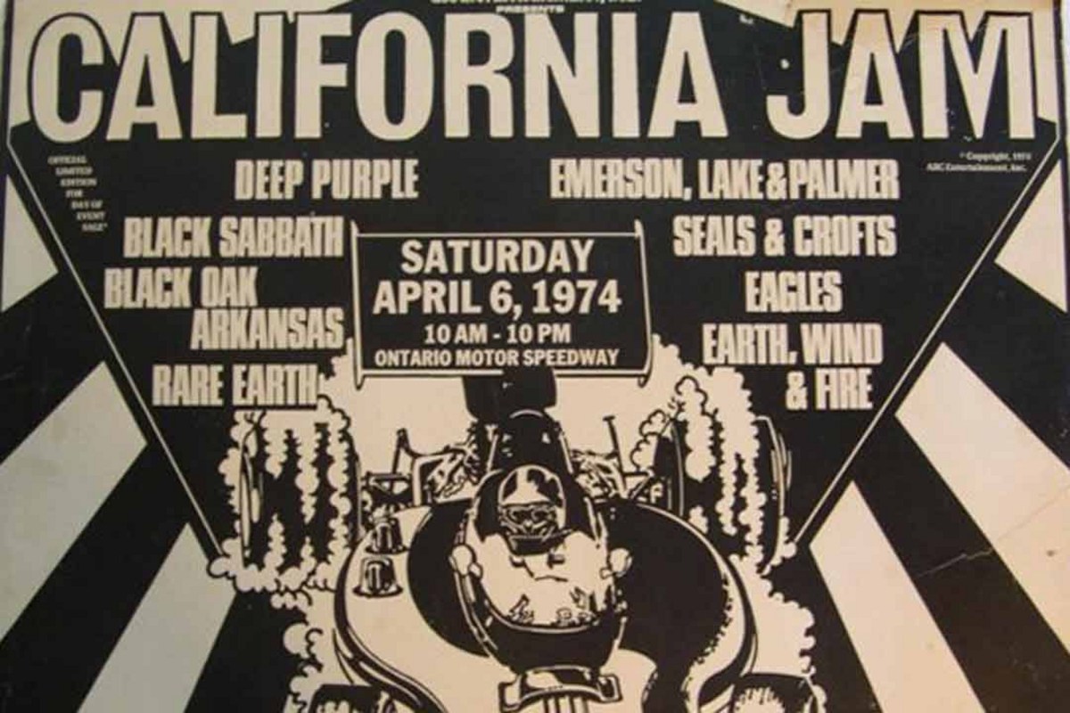 Weirdo Wednesday: Ritchie Blackmore Snaps & Smashes Stratocaster At California Jam 1974 - Glide Magazine