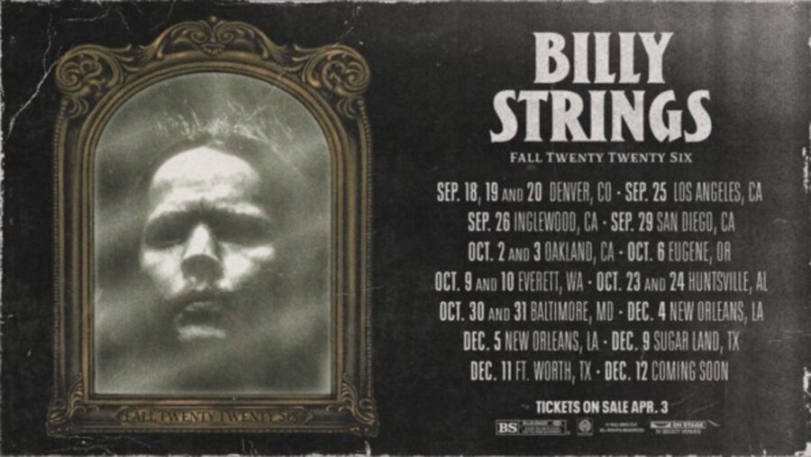 Billy Strings Confirms Fall Headlining Tour