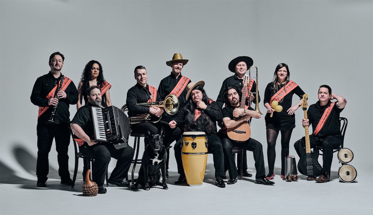VIDEO PREMIERE: Orquestra Pacifico Tropical Gallop Forward with Frenetic & Lively Psychedelic Cumbia  on “Entre La Montaña”