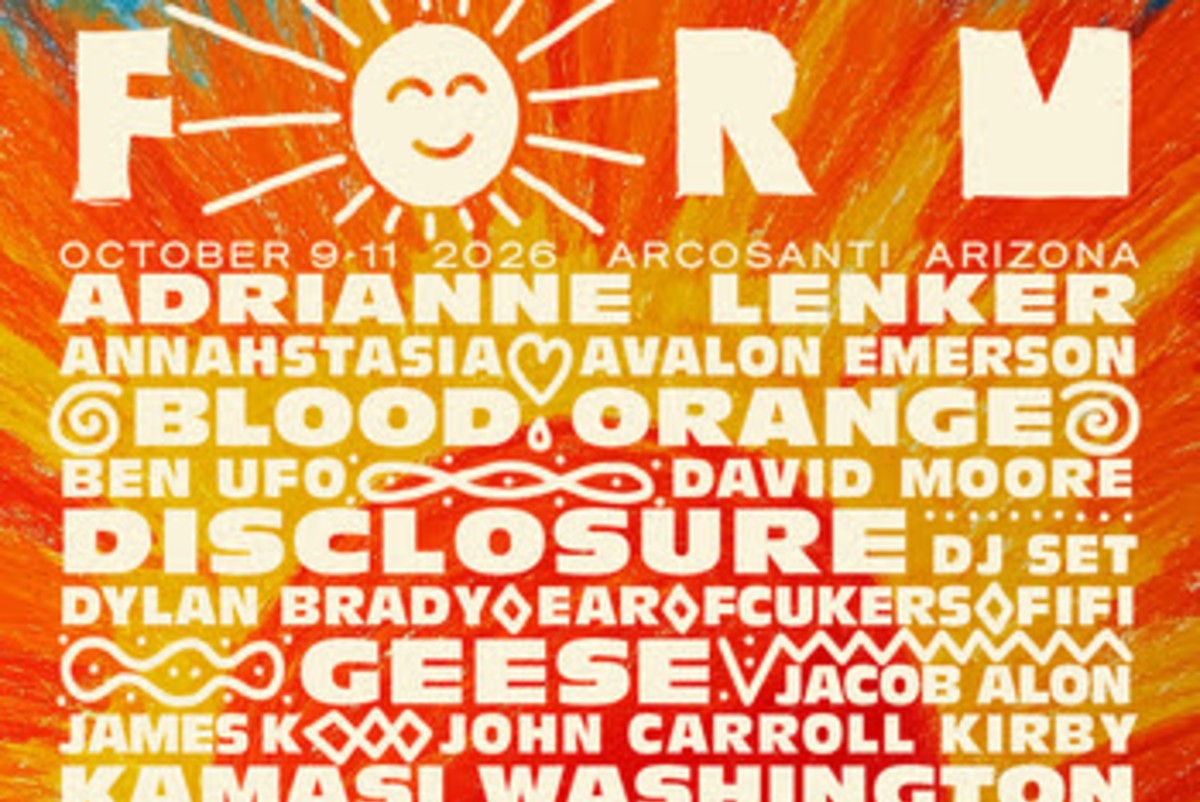 FORM Returns With Lorde, Geese, Adrianne Lenker, Blood Orange, Turnstile, Disclosure & More