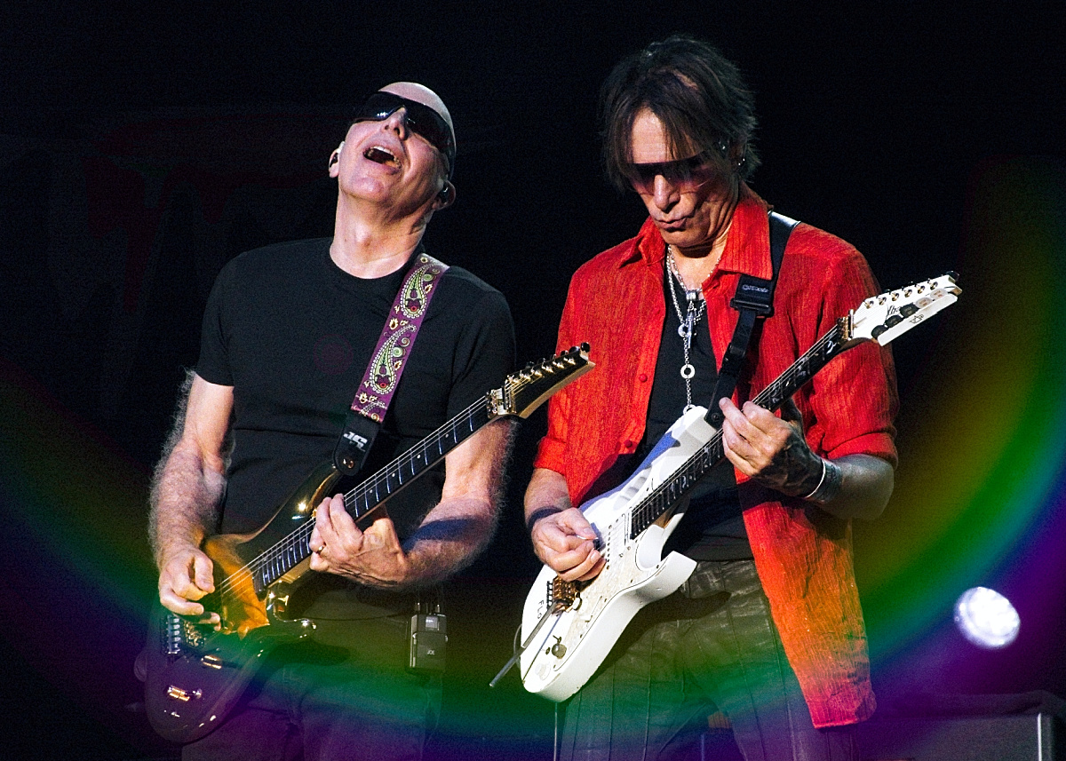 Joe Satriani, Steve Vai & The SATCHVAI Band Let The Guitars Do The Talking At Boston’s Leader Bank Pavilion (SHOW REVIEW)