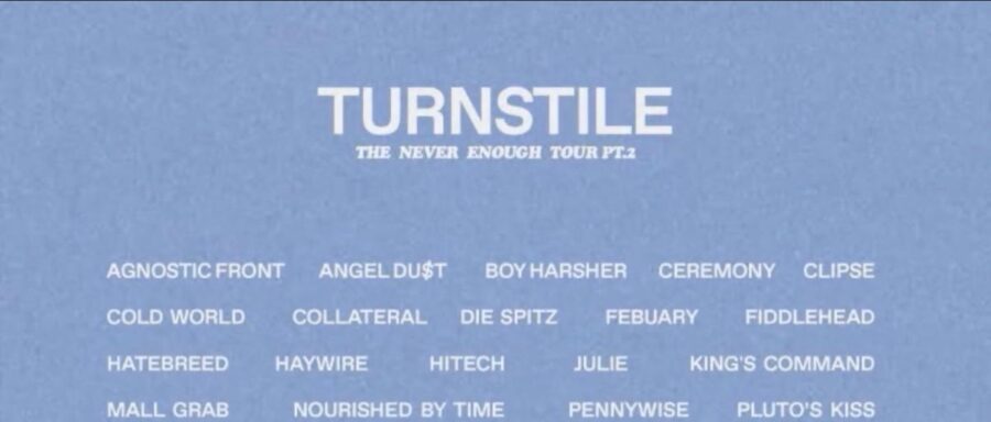 Turnstile Ushers In ‘THE NEVER ENOUGH TOUR PT 2’ With Expansive Setlist at Milwaukee’s Eagles Ballroom